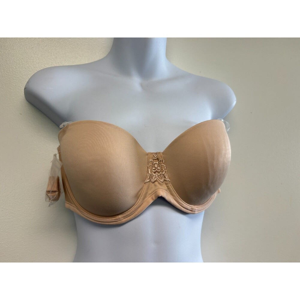 Size 36B Vanity Fair beauty Back Strapless Convertible Underwire Bra 74380 New